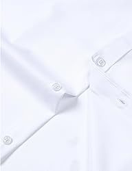 JEMITOP Men's Stretch Wrinkle Free Dress Shirts