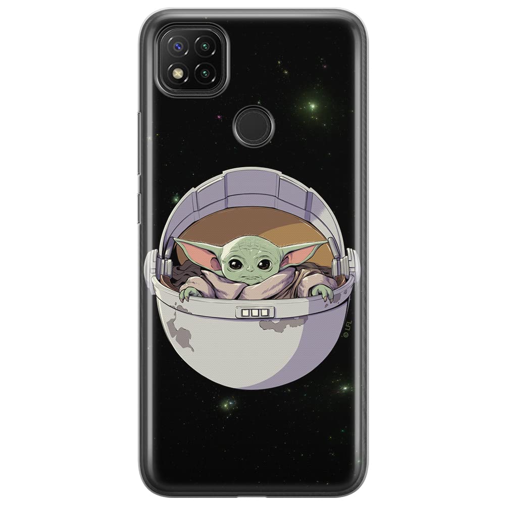 ERT GROUP mobile phone case for Xiaomi REDMI 9C original and officially Licensed Star Wars pattern Baby Yoda 026 optimally adapted to the shape of the mobile phone, case made of TPU