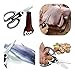 Kitchen Shears Kitchen Scissors DOGOO Heavy Duty Kitchen Purpose Utility Shears for Chicken, Poultry, Fish, Meat, Vegetables, Herbs,BBQ (Black/White)
