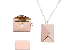 LEGENTLISUR Envelope Charms for Jewelry Making Cute Stainless Steel Pendant Charms for Bracelets Necklace Earring Keychains D