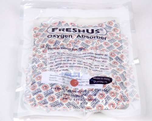 Oxygen Absorbers - 500 CC - 75 Count