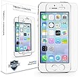 iPhone 5 Glass Screen Protector, Tech Armor Premium Ballistic Glass Apple iPhone 5C / 5S / 5 / SE Screen Protectors [1]