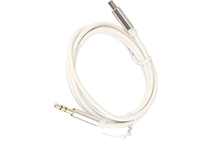 Luqeeg Type C Adapter to 3.5mm Headphone Stereo Cord Material Easy Connection for Various Devices