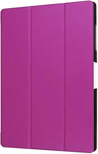 GOGODOG Acer B3-A40 Case Ultra Slim Bumper Full Body Protection Leather Protective Case 10.0 Inch Tablet Holder Shell Protector for Acer B3-A40 (Purple)