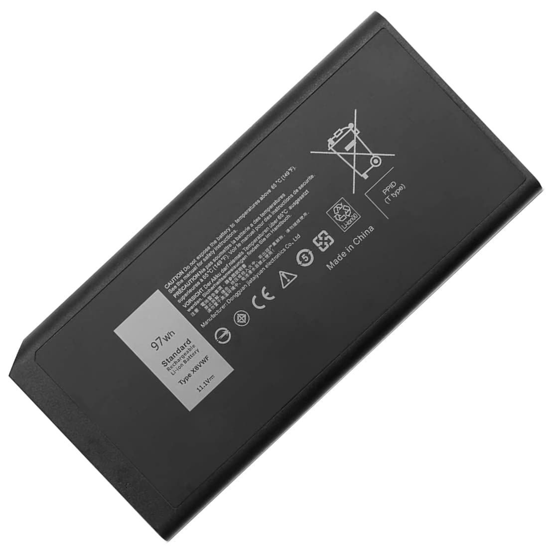 XITAIAN 11.1V 97Wh X8VWF 4XKN5 Replacement Battery for Dell Latitude E5404 E7404 VCWGN 5XT3V 05XT3V 09FN4 Tablet