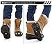 ICETRAX V3 HEX Winter Ice Grips for Shoes and Boots - Ice Cleats for Snow and Ice, StayON Toe, Reflective Heel (L/XL (Men: 9.5-13/ Women: 11+))