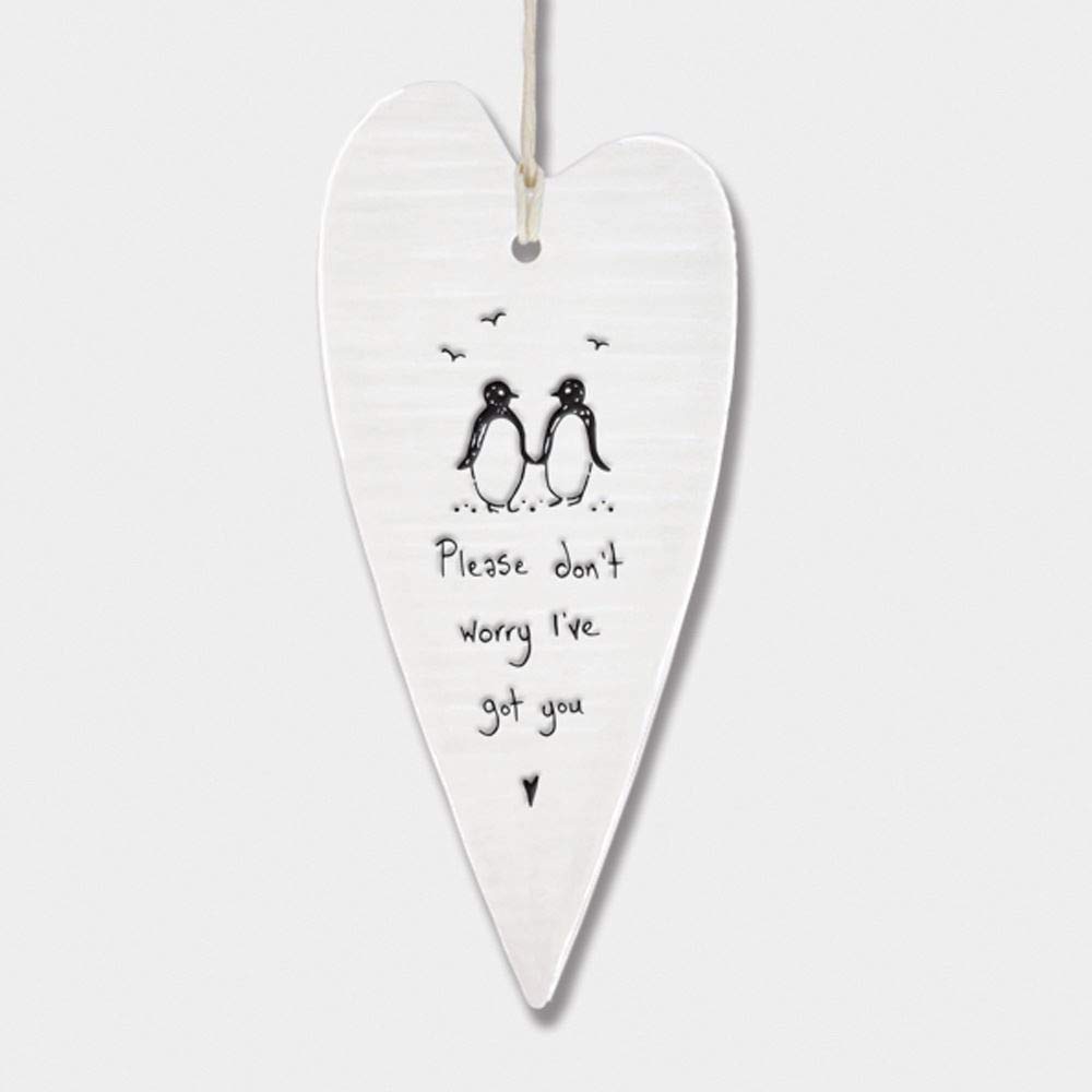 ‘I’ve Got You’ Long Hanging Heart — image 1