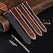 WOCCI 18mm 20mm 22mm 24mm Watch Band,Premium Saddle Style Vintage Leather Watch Strap