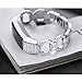 bayite Metal Bands Compatible with Fitbit Alta and Alta HR, Set with Rhinestone, Silver