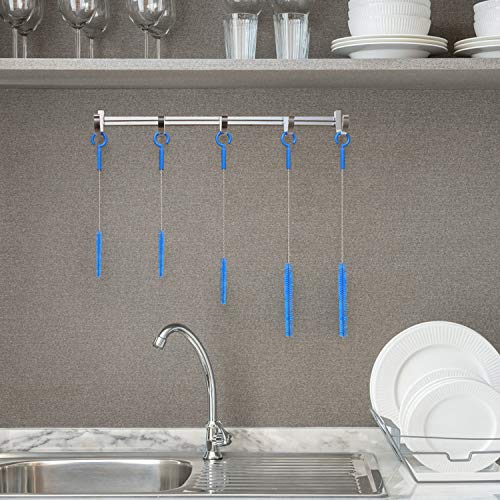Upgraded Version 12 Pieces Drinking Straw Cleaning Brush Kit Blue, 12 Inches, 10 Inches and 8 Inches Straw Cleaner, Bendable Straw Brush For Multiple Size Straws - Thumbnail 5