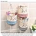 Small Wall Hanging Organizer, Over The Door Hanging Storage Bag Wall Mounted Storage Pockets for Little Tiny Things Cute Cat Deco for Kids Room and Office