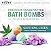 Hemp Bath Bombs by VEYO Nutrition - Trusted National Brand - SAGE HAZE - 100% Organic Natural Hemp Oil Extract & Lavender Essential Oils - 2 Pack
