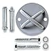 Tomato eggs Ceiling Anchor - Wall Mount Bracket for Suspension Straps, Gymnastic Rings, Aerial Yoga Swing & Hammock, Resistance Band, Battle Rope