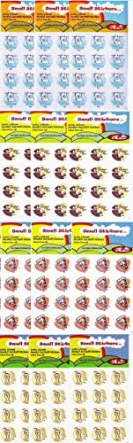 Scratch And Sniff Stickers - 12 PACKS - Variety sampler of 4 DIFFERENT SCENTS! Smelly stickers like the ones from the 1980's! by Smell Stickers TM