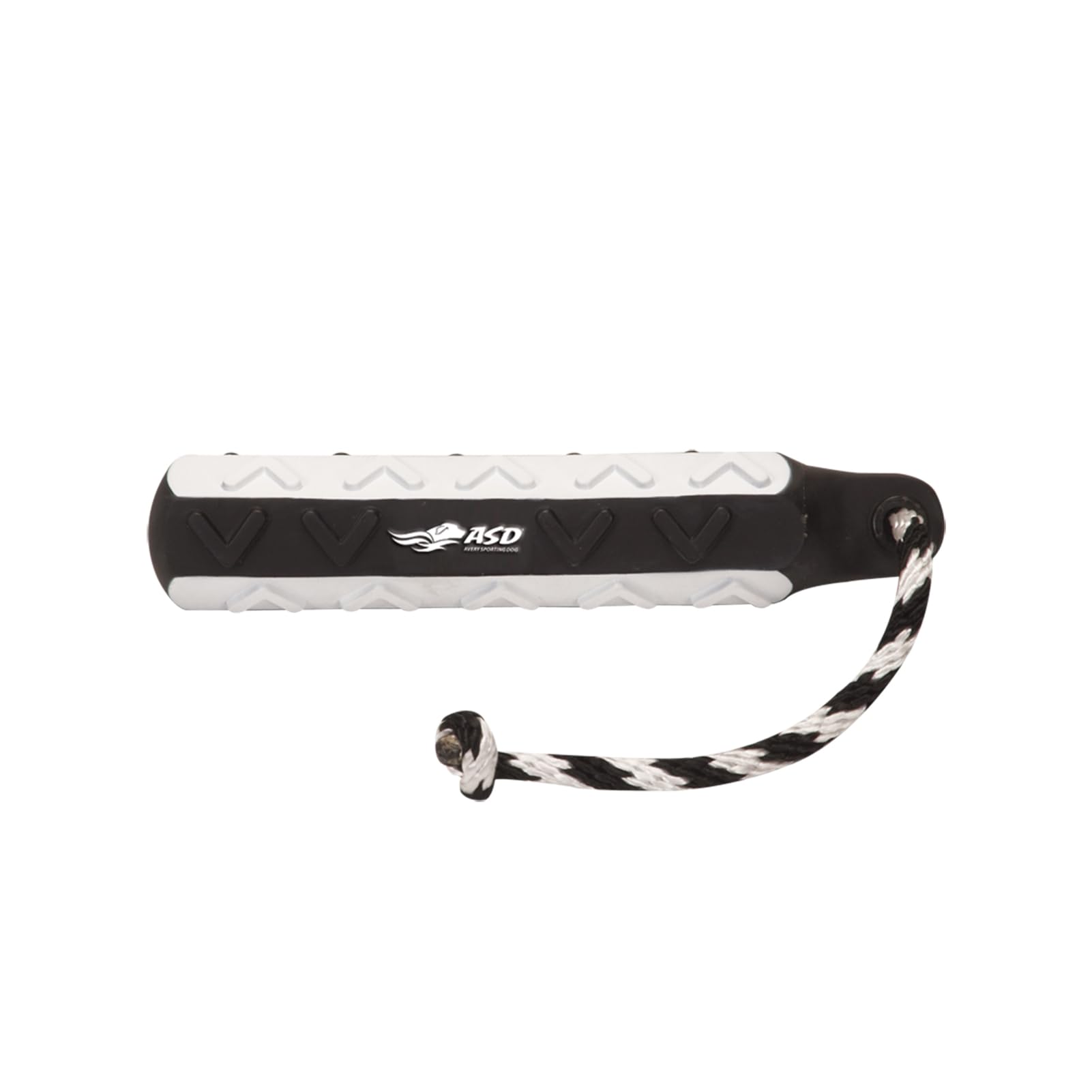 Avery Sporting Dog Hexabumper Fetch Dummy, Various Sizes & Colours, Dog Toy, Dog Training, Floatable, Black/White