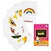 Star Right First Words Flash Cards with Realistic Art, 36 Cards, with 1 Ring, for Ages Pre-K & K