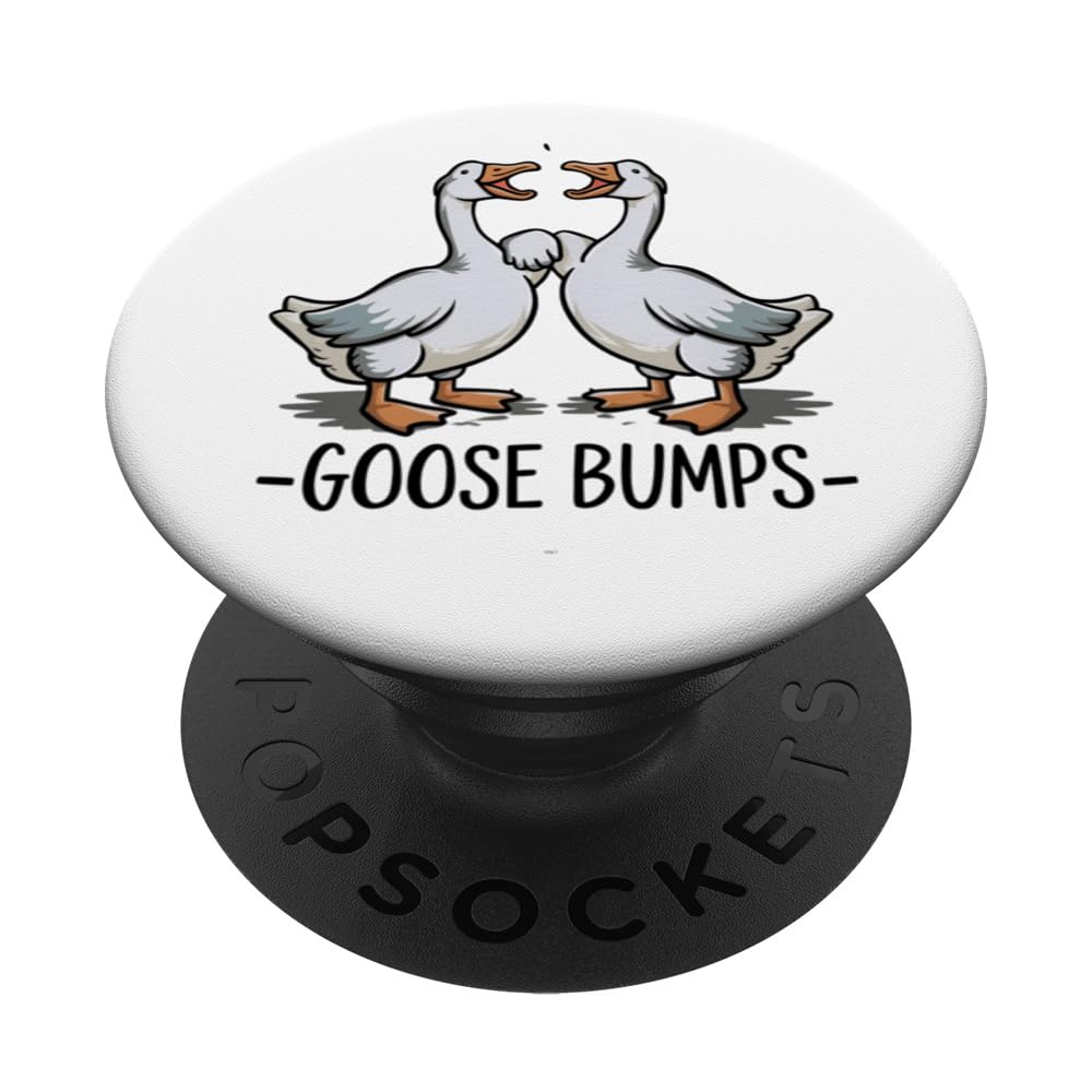 Funny Goose Bumps Fist Bumps PopSockets Swappable PopGrip