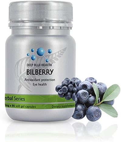 Deep Blue Health Bilberry 500mg (90 Caps) New Zealand