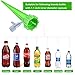 UERMEI Plant Self Watering Spikes System, Vacation Plants Drip Irrigation Automatic Watering Devices with Slow Release Control Valve Switch for Potted Plants Indoor&Outdoor (12 Pack)