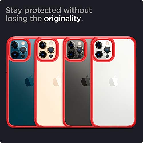 Spigen Ultra Hybrid Designed for iPhone 12 Pro Max Case (2020) Red