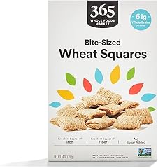 365 by Whole Foods Market, Bite Sized Wheat Squares Cereal, 14 Ounce