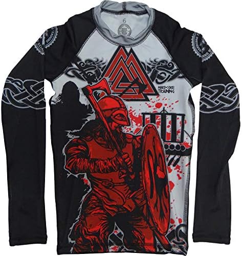 Hardcore TrainingKids Rash Guard Compression Base Layer Tights No Gi BJJ Fitness Workout Running Boxing Multiplie Colours