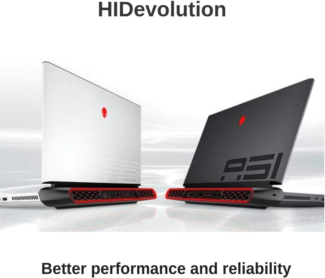 HIDevolution Alienware Area-51M 17.3" FHD 144Hz Gaming Laptop | Black | 3.6 GHz i7-9700K, RTX 2080, 16GB 2666MHz RAM, PCIe 128GB SSD + 1TB SSHD | Performance Upgrades & Warranty