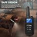 Slopehill Dog Training Collar, Waterproof Dog Shock Collar with 2600 Feet Remote, Rechargeable Electronic Dog Collar with Vibration Tone Shock Modes, Adjustable Collar Strap for Small Medium Large Dogthumb 4