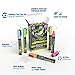 Crafty Croc Liquid Chalk Markers, Neon Chalk Pens Glow under Blacklight, Includes 2 Each Fluorescent Yellow, Blue, Green, Orange and Pink (10 Pack)