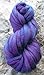 Wool Roving Hand Dyed. Super Soft BFL Combed Top Pre-Drafted for Easy Hand Spinning. Artisanal Craft Fiber ideal for Felting, Weaving, Wall Hangings and Embellishments. 1 Ounce. Violet Purple