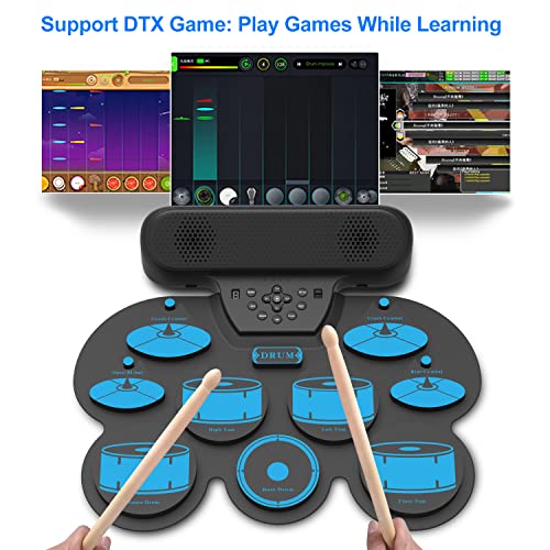 Electronic Drum Set Kids Drum Set Upgraded Electric Drum Set Quiet Drum