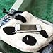 Polytree Fluffy Panda Purse Pouch Wallet Makeup Cosmetic Drawstring Bag