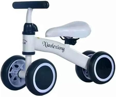 Amazon 子供用 チャレンジバイク 四輪仕様 バランス三輪車 幼児用 軽量 ペダルなし自転車 キッズ 幼児 乗り物 乗用玩具 シンプル おしゃれ キッズコスチューム おもちゃ