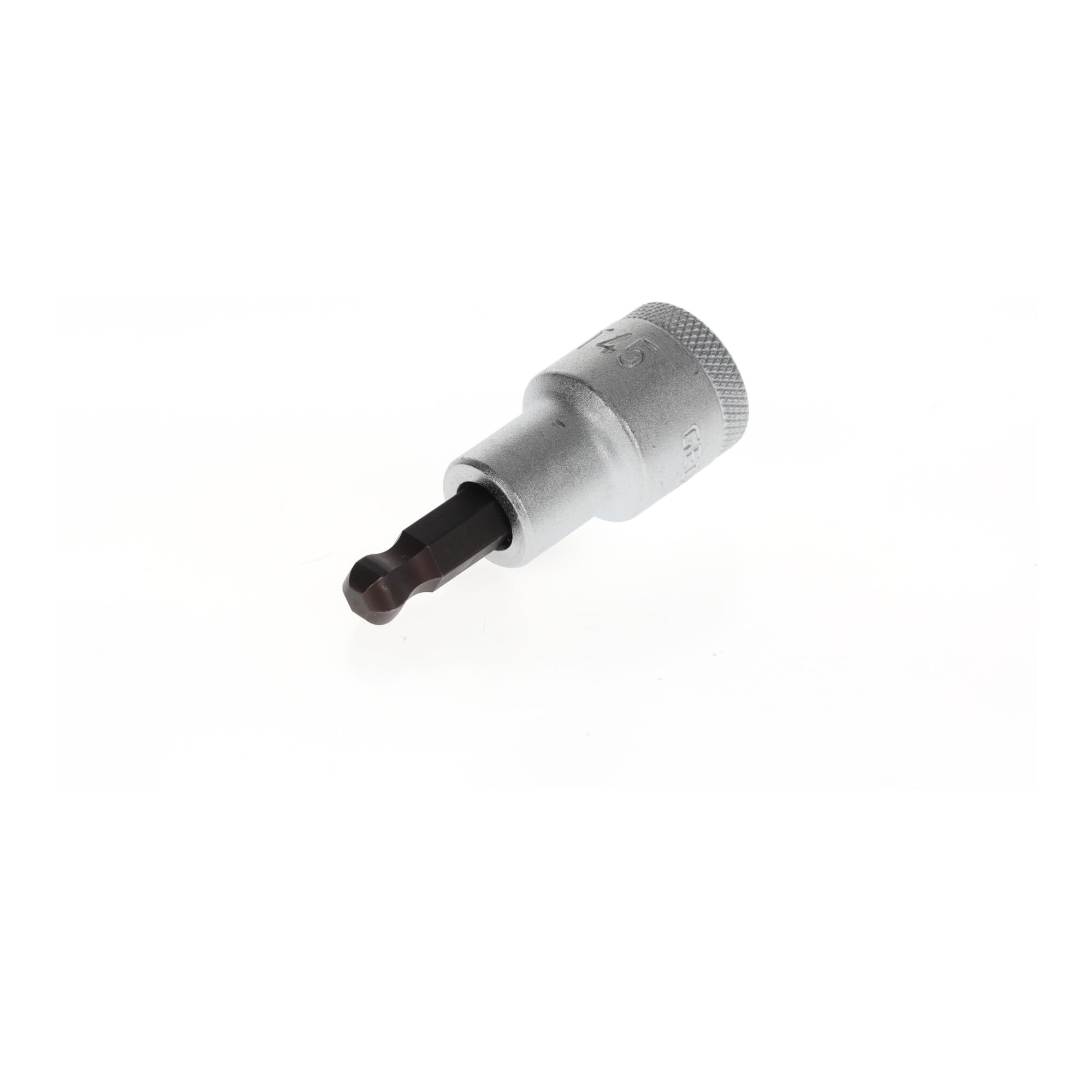 GEDORE Screwdriver bit socket Torx, Short, T45, AF 7.82 mm, 1/2" 12.5 mm, Screwdriver bit socket, Tool, ITX 19 T45