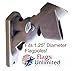 www.usflags.com Aluminum Flagpole Bracket 2-Position for 1.25" Flagpole primary
