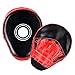 wuudi New Item Essential Curved Boxing MMA Punching Mitts Target Focus Punch Pad for Kickboxing, Muay Thai, Karate