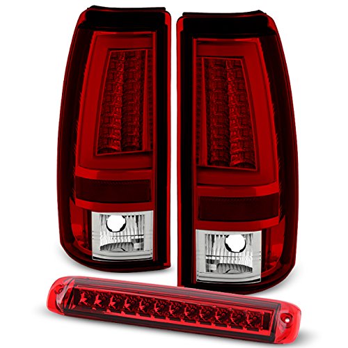 Buy For Chevy 20032006 Silverado Sierra 1500 2500HD 3500 Red LED Tube