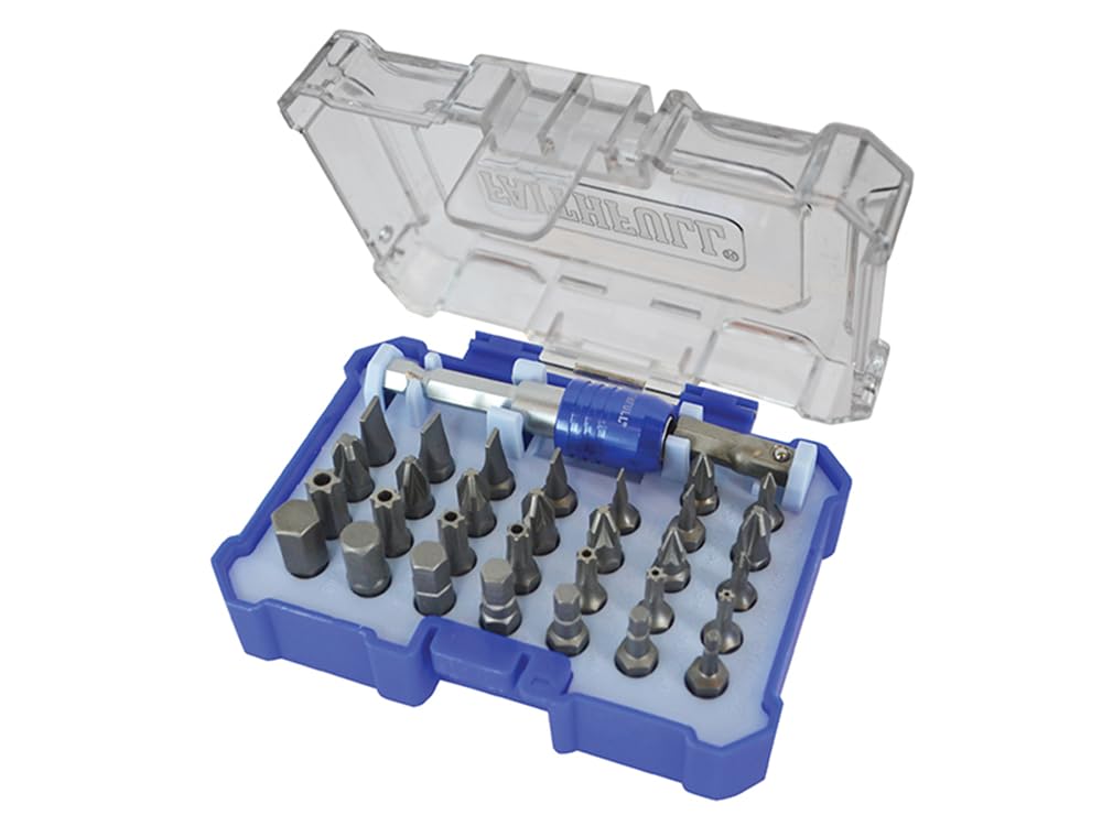 Faithfull FAISBSET32S2 Quick Change 32 Piece Screwdriver Bit Set S2 Steel