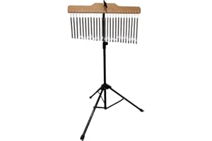BNIFI WB-01 Pro Chrome Percussion 25 Bar Chimes with Mounting Stand