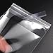 Erlvery DaMain 400 Pieces Resealable Clear Flat Cellophane Bag Plastic Bags Treat Bags Self Sealing Bags for Cookie Candy Bakery Gift (3'' x 7'')