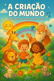 Livro A Criação do Mundo – Como Deus fez tudo o que existe: Uma história bíblica encantadora para crianças sobre os sete dias da criação