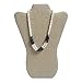 Ikee Design Linen Jewelry Necklace Display Bust for Necklaces, Earrings and Rings