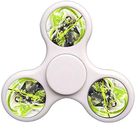 Fakalove Overwatch Genji Shimada Hand Toys Triangle Fingertips Peg-top Toys Toy Game Whipping Top Scopperil Finger Tip For Adults and children Spinner Fidget