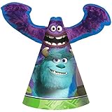 Monsters University Inc. Cone Hats (8ct)