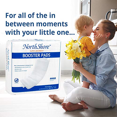 NorthShore Disposable Baby Diaper Doubler w/Adhesive, XSmall, Pack/30