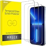 JETech Full Coverage Screen Protector for iPhone 13
