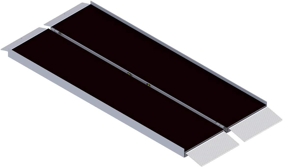 Axcess Suitcase Ramp, Designed for Both Scooter and Wheelchairs, Double Wide Track Offers Safety and Support, 915 mm, Non-Slip Surface and Safety Strips for Increased Security