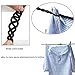 YYST Tri-Corded Travel Clothesline for Hotel Travel, Camping + Laundry Room, No Pins Needed, Small Enough and Lightweight to Store in Laundry Basket, Backpack W/Adjustable Loops (1)