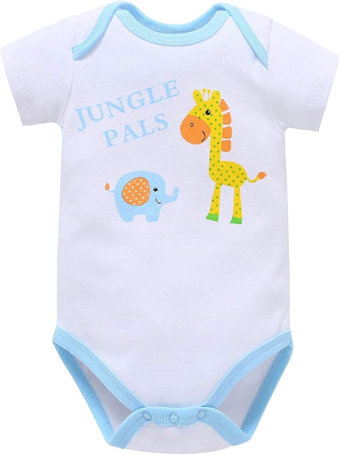 Baby Girls Boys Spring Summer Sweet Onesies Romper Clothes