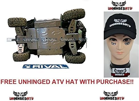 Skid plate kit for UTV CFMOTO ZForce 800 and a free Unhinged ATV HAT!